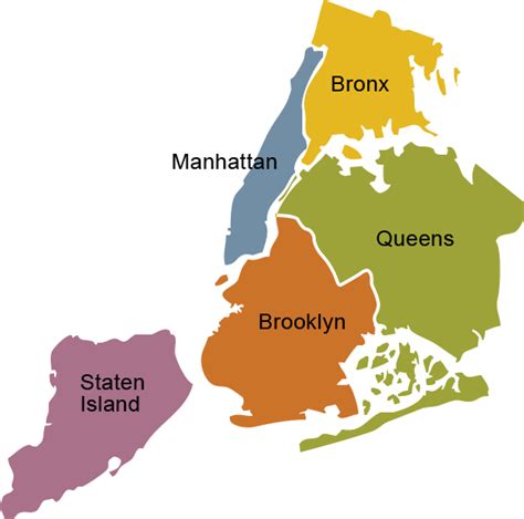 Nyc Five Boroughs Map Vitabyte Smart Business Systems