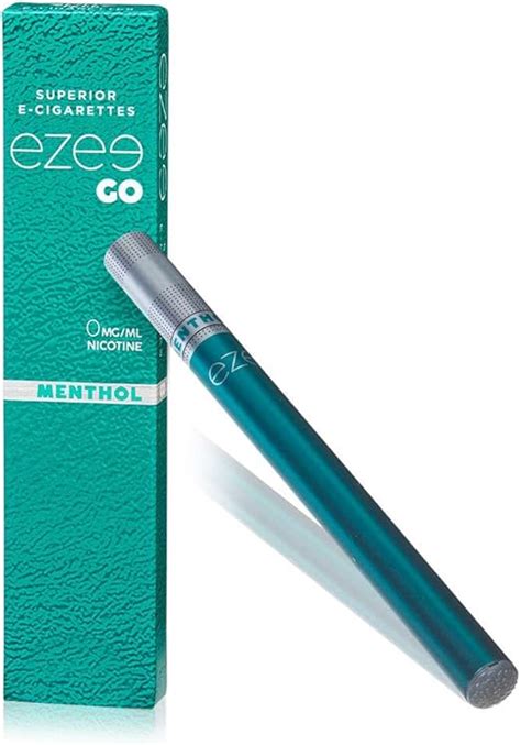 Ezee Go Disposable E Cigarette Menthol Flavour E Liquid Nicotine Free Electronic Cigalike MAh