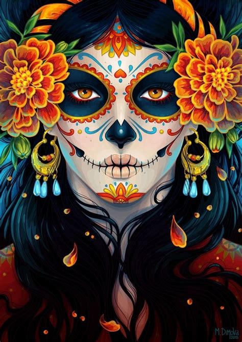 Day Of The Dead By Maria Dimova