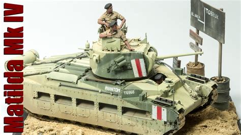 British Matilda Mk Iii Iv In Desert Caunter Scheme Tamiya 135 Scale