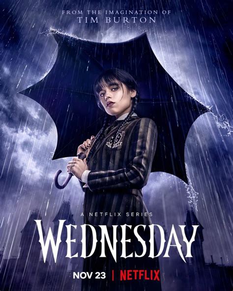 Netflix S Wednesday Gets Poster Official Release Date