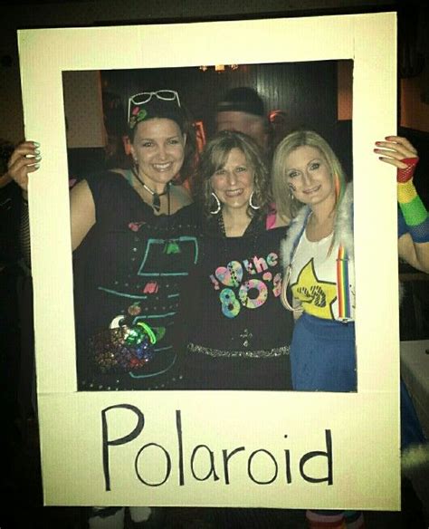 Polaroid Pic For 80s Party For 30th Birthday 30th Bday Party 30th