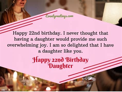 Happy 22nd Birthday To My Daughter Birthday Cake Images