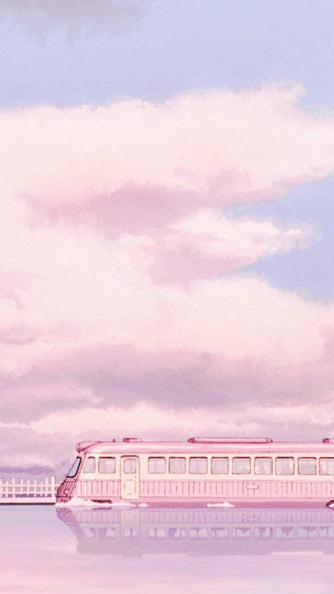 Pink Trains Яркие обои Пейзажи Фоновые изображения