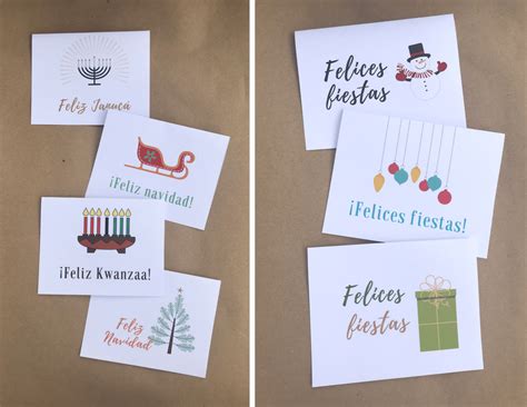 Free Christmas Cards In Spanish With Other Holidays Too