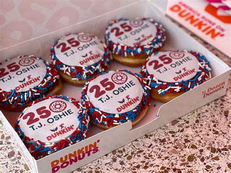 Local Dunkin’ Donuts celebrating TJ Oshie’s 250th career goal with free