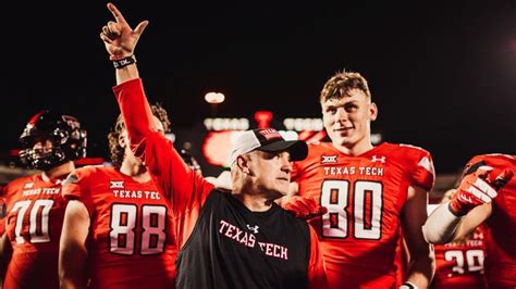 2023 Texas Tech Football Schedule Revealed Teams