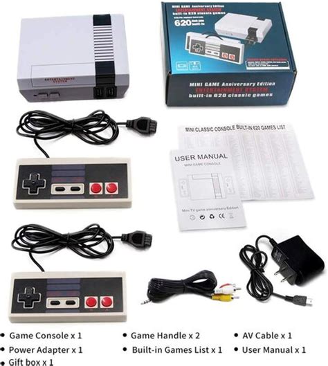 Buy Zeion Classic Retro Game Console Mini Video Consoles Game With 620