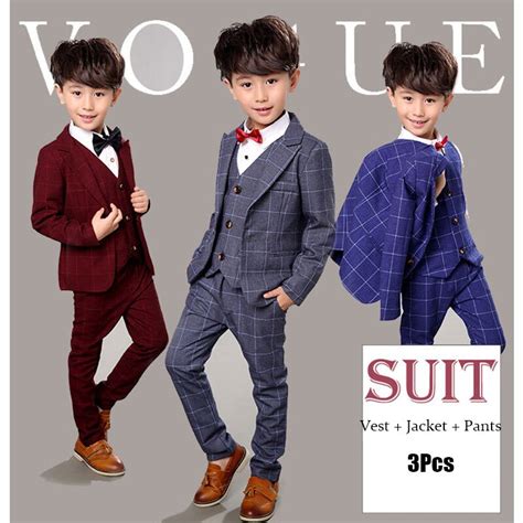 Formal Dress Baby Boy Clothes Set For Weddings Boy Tuxedo Formal Suit