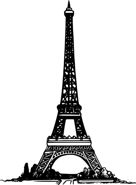 Svg Eiffel France Tower Landmark Free Svg Image And Icon Svg Silh