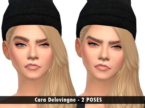 Cara Delevingne 2 Poses The Sims 4 Catalog