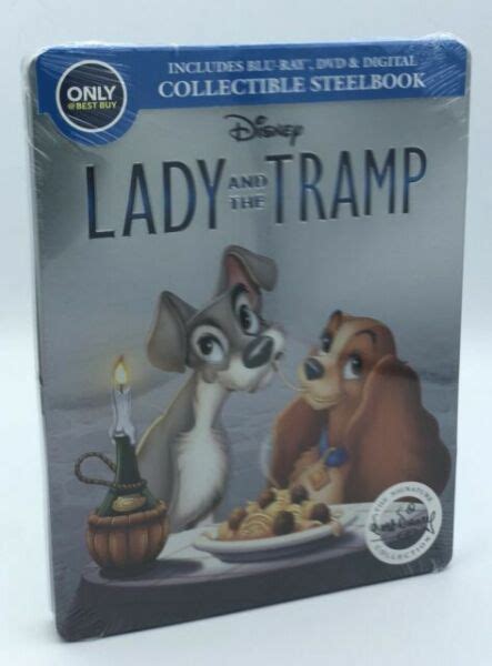 Lady And The Tramp Blu Raydvd Signature Collection Steelbook Only