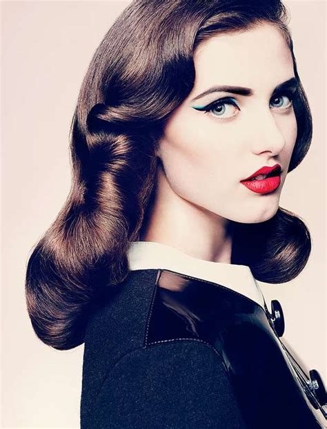 50s pin up hairstyles were known for being a little risque but this style is sweetly sexy. Holiday Hair Studio // 2802 SE Ankeny St Portland Or 97214 ...