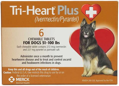 Your vet may prescribe some medications to treat symptoms and others to reduce inflammation caused by the heartworms. Tri-Heart Plus for Dogs | Compares to Heartgard Plus Merck ...