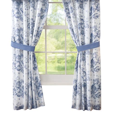 Maybe you would like to learn more about one of these? Julianne Blue and White Floral Drapes, by Collections Etc ...