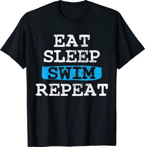 Eat Sleep Swim Repeat T Shirt Men Buy T Shirt Designs