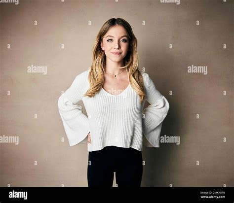 Sydney Sweeney Poses For A Portrait To Promote The Film Big Time