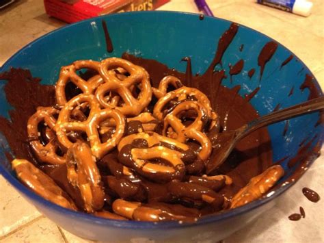 Sweet And Salty Chocolate Covered Pretzels