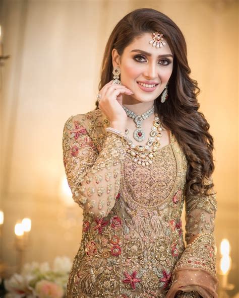 Latest Beautiful Bridal Photoshoot of Ayeza Khan for Allure Salon ...