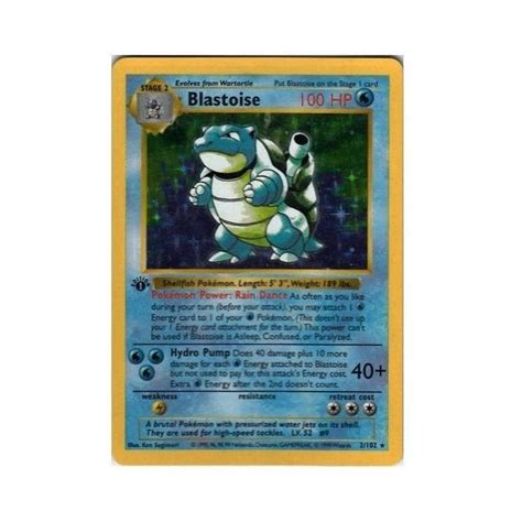 We did not find results for: Pokemon Single Card BASE SET (1st edition) - 002/102 : Blastoise | Chaos Cards