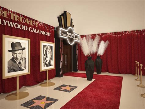 Old Hollywood Prom Stage Design Prom Night