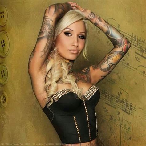 sexyink~bernadette macias girl tattoos beauty tattoos inked girls