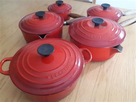 Red Le Creuset Pots In Southside Glasgow Gumtree
