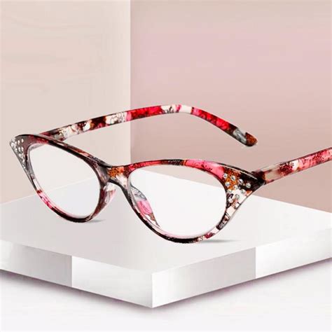 Купить Модные женские очки для чтения в стиле ретро оправа для очков кошачий глаз Tr90