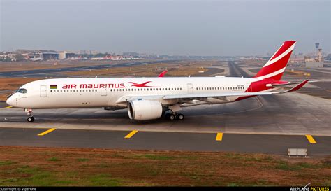 3b Nbq Air Mauritius Airbus A350 900 At Mumbai Chhatrapati Shivaji