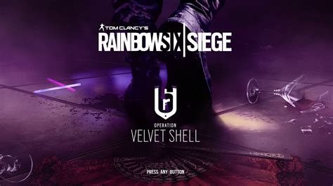 Rainbow Six Siege Operation Velvet Shell Opening Theme Song Youtube