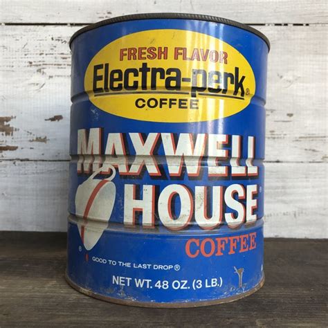 The actual menu of the well house cafe. Vintage Max Well House Coffee Can 48oz (S566) - 2000toys ...