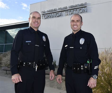 Two Lapd Patrol Officers Share Night Shift Duties And More Theyre