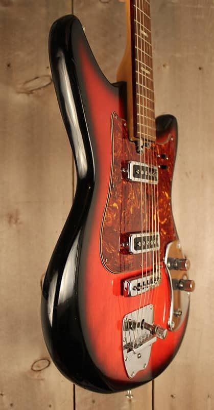 1960s Kingston Sorrento Electric Guitar With Ohsc Reverb