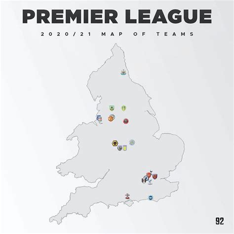 438 Best Rpremierleague Images On Pholder Premier League 202021 Map