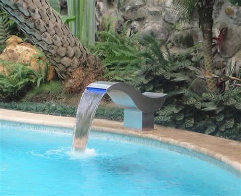 Diy Pool Fountain Ideas Pool Design Ideas