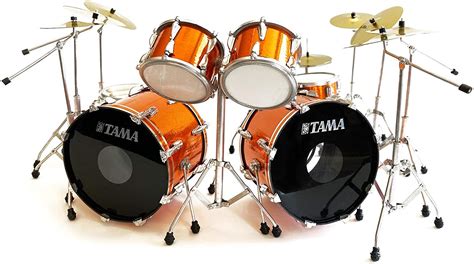 Larss Tama Drum Set With Drumsticks Orange Cmoshop