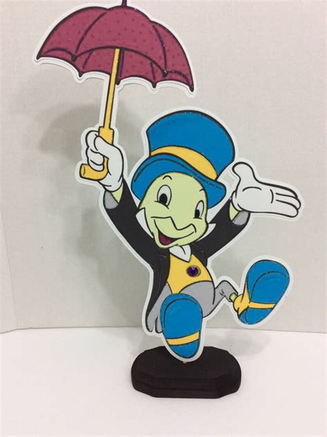 15 Jiminy Cricket Centerpiecepinocchio Birthdaybaby Etsy