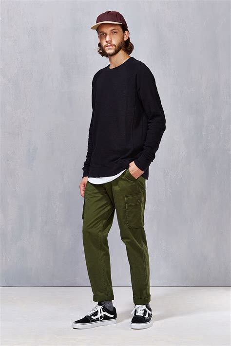 For that, cargo pants for men are perfect! All-Son Stonewashed Slim Cargo Pant - Urban Outfitters ...