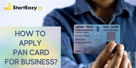How To Apply Pan Card For Business Quick And Easy Process