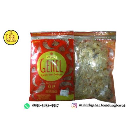 Jual Keripik Kaca Gehel Varian Rasa Asin Gurih Shopee Indonesia