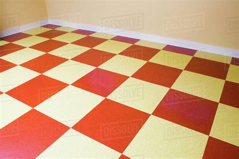 Red And White Checkered Floor Stock Photo Dissolve