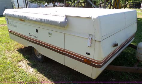 1984 Coleman Pop Up Camper In Buffalo Mo Item Bm9720 Sold Purple Wave