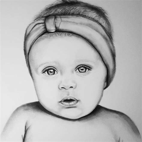 Check out our pencil drawing baby selection for the very best in unique or custom, handmade pieces from our graphite shops. Custom baby portrait. Drawing. Commission. Baby drawing | Portrait drawing, Pencil sketch ...