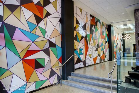 Commercial Wall Mural Drop Wallcoverings
