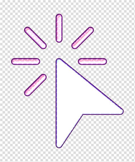 Free Download Click Icon Selection And Cursors Icon Light Violet