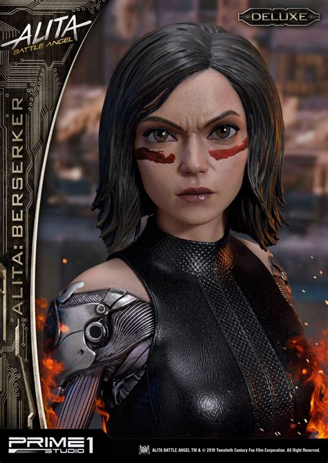 Alita Battle Angel Statue 14 Alita Berserker Deluxe Version 64 Cm