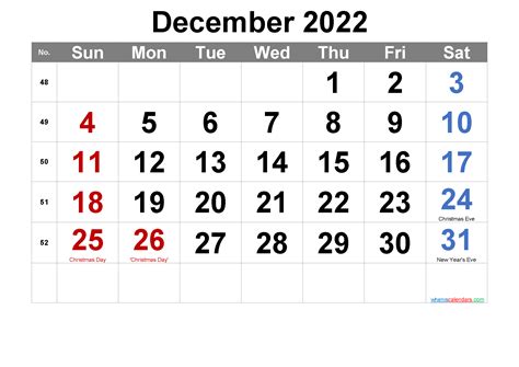 Editable December 2022 Calendar Get Calendar 2022 Update