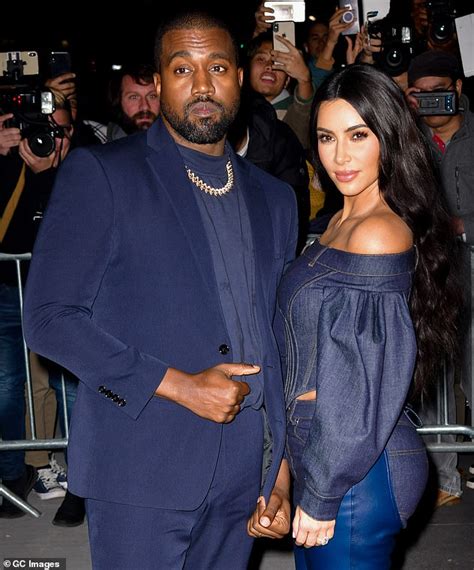 Kim Kardashian And Husband Kanye West Hint All Is Well In Their