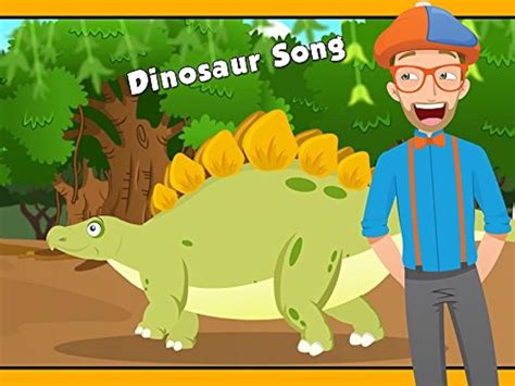 Blippi The Dinosaur Song By Blippi Dinosaurs Cartoons For Children