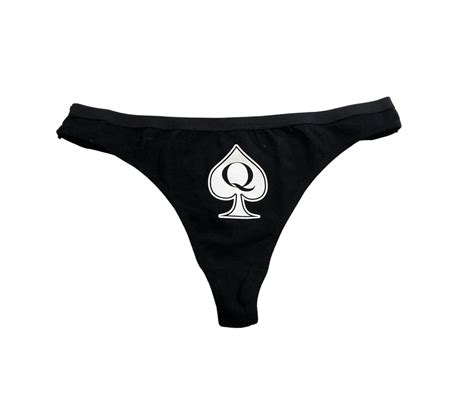 Qos Thong Panty For Queen Of Spades